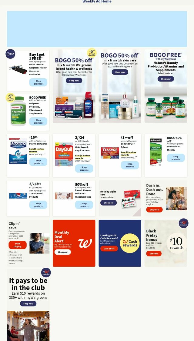 Catalogue Walgreens from 11/20/2023