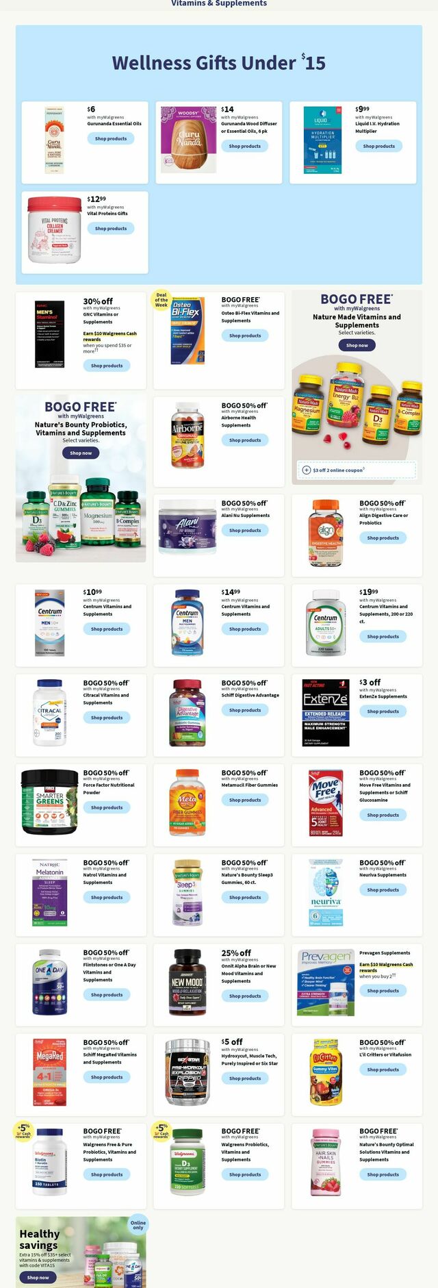 Catalogue Walgreens from 11/27/2023