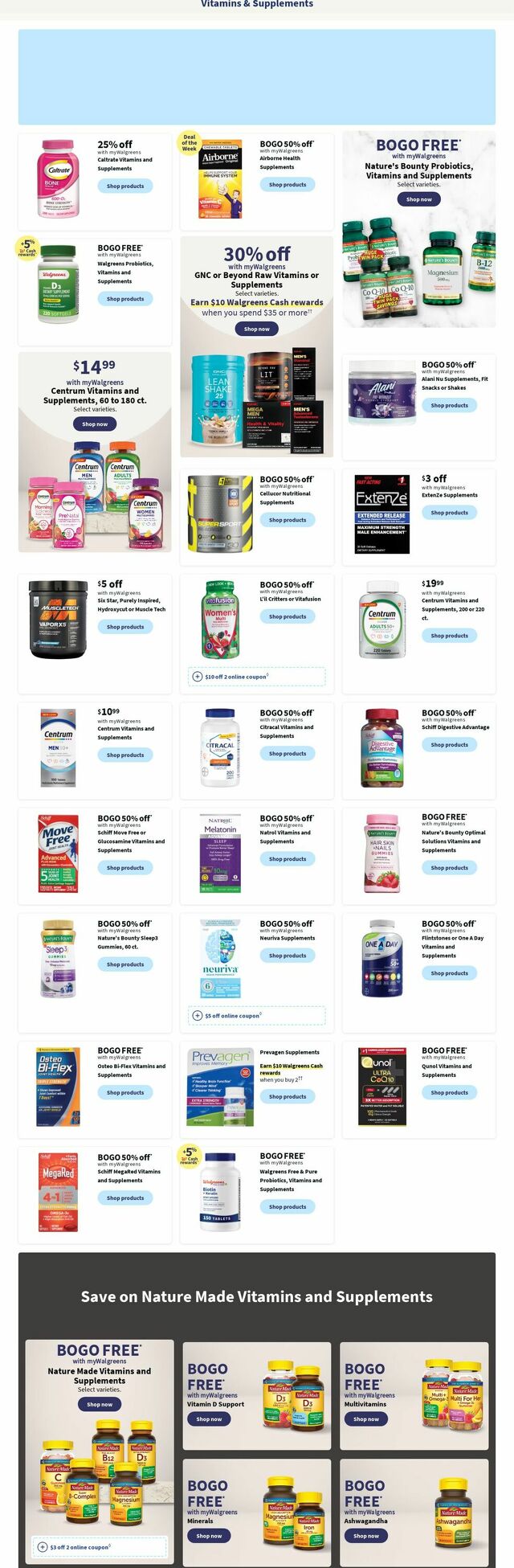 Catalogue Walgreens from 12/11/2023