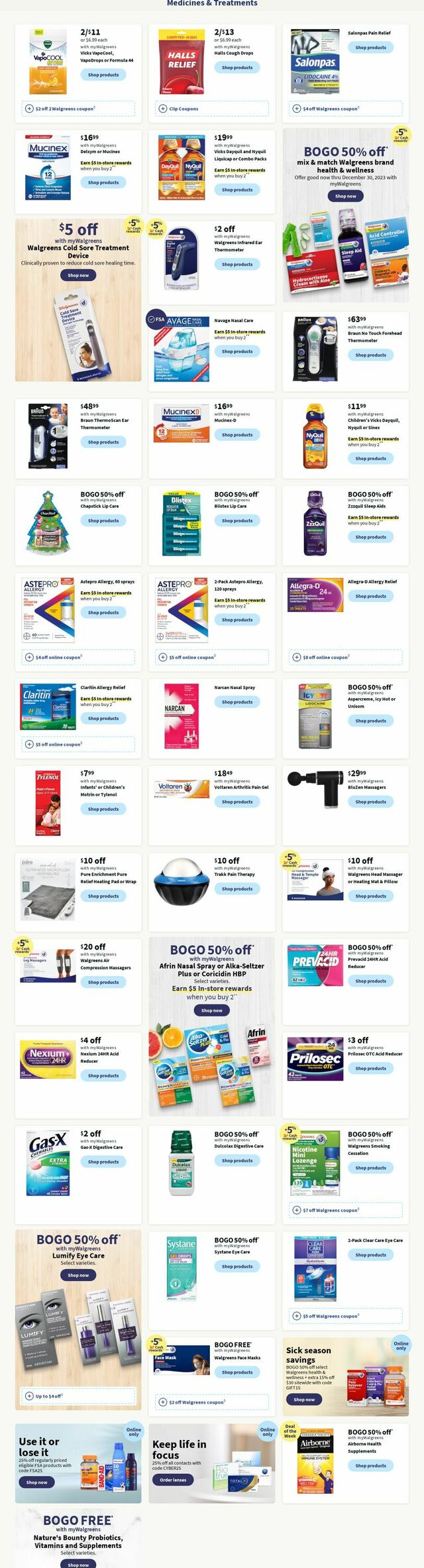 Catalogue Walgreens from 12/11/2023