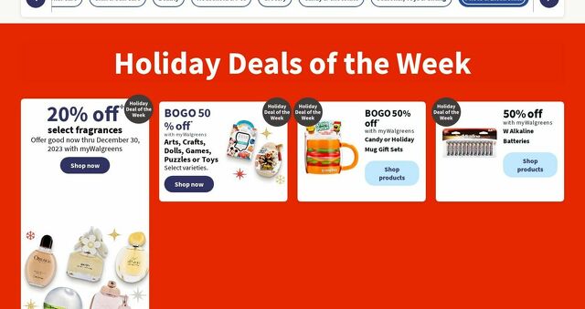 Catalogue Walgreens from 12/18/2023