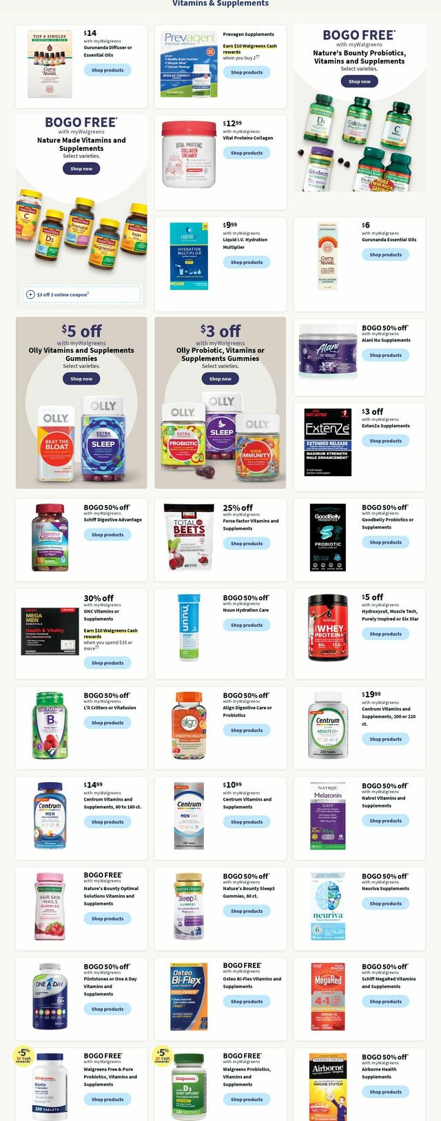 Catalogue Walgreens from 12/18/2023
