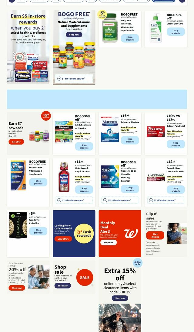 Catalogue Walgreens from 01/01/2024