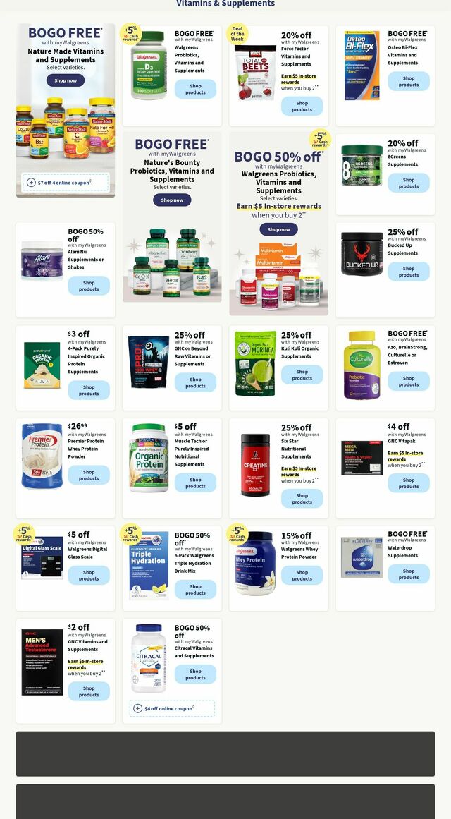 Catalogue Walgreens from 01/01/2024