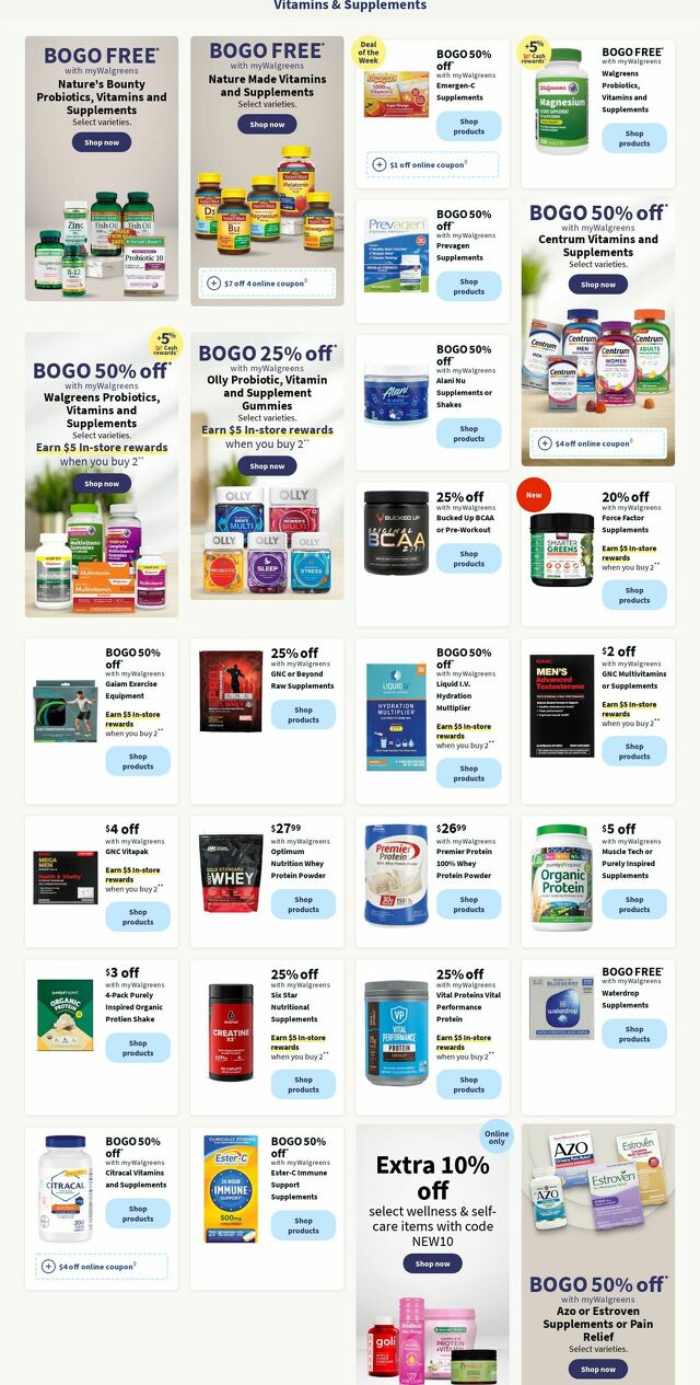 Catalogue Walgreens from 01/08/2024