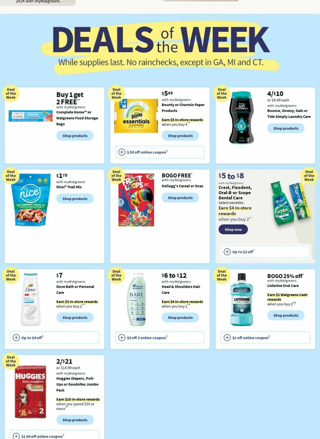 Catalogue Walgreens from 01/15/2024