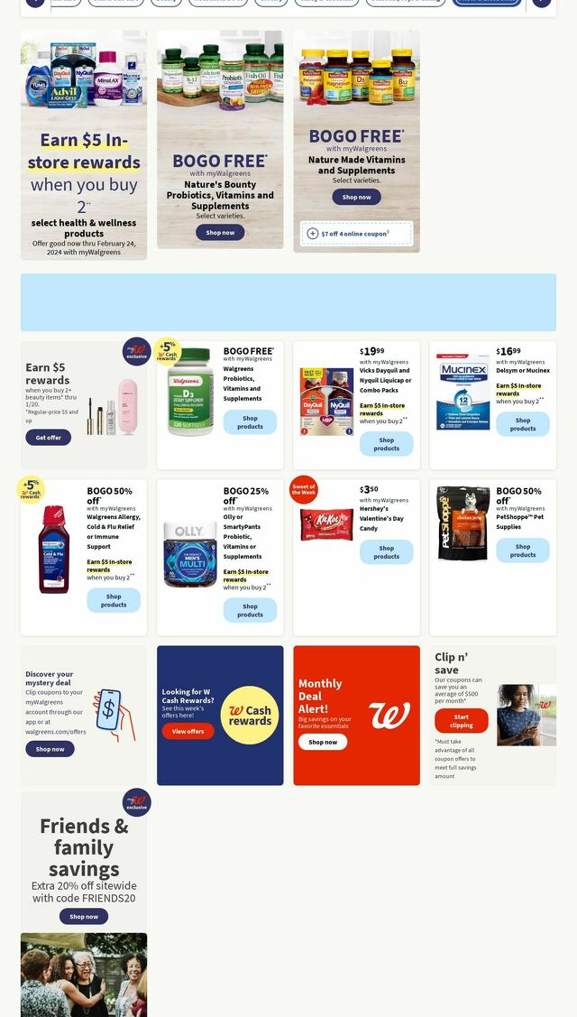 Catalogue Walgreens from 01/15/2024