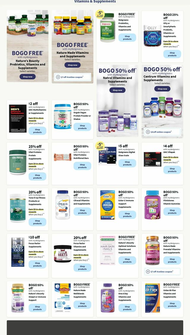 Catalogue Walgreens from 01/15/2024