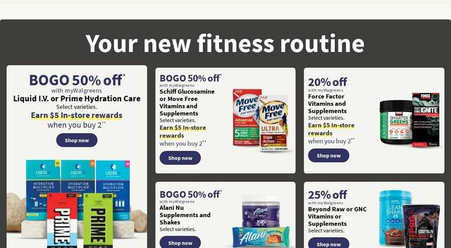 Catalogue Walgreens from 01/22/2024