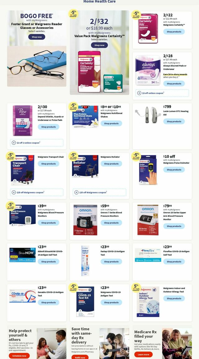 Catalogue Walgreens from 01/22/2024