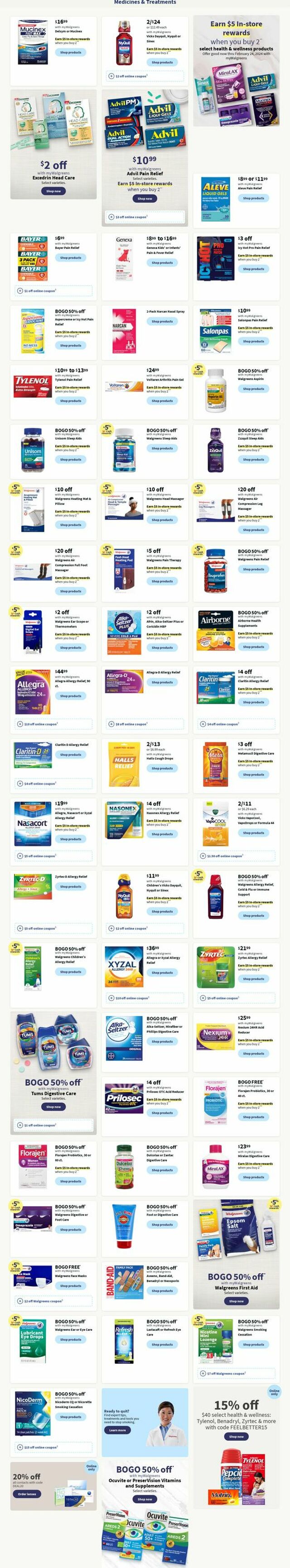 Catalogue Walgreens from 01/29/2024