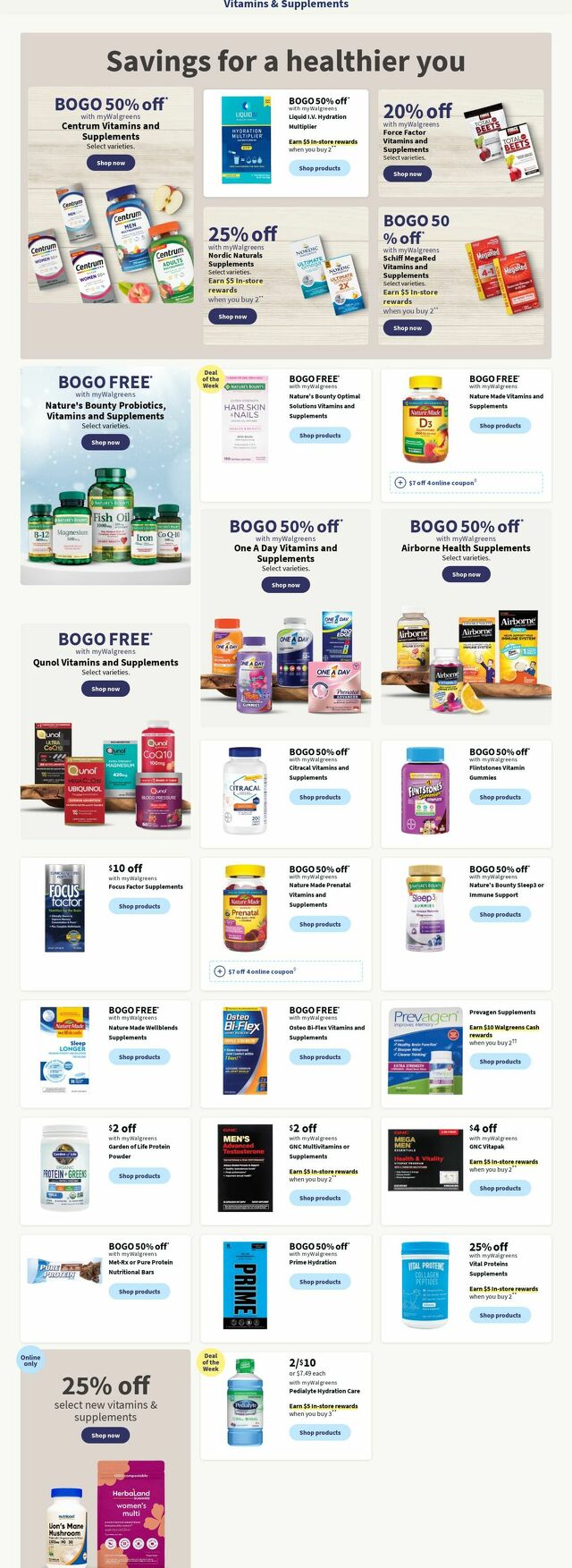 Catalogue Walgreens from 02/12/2024
