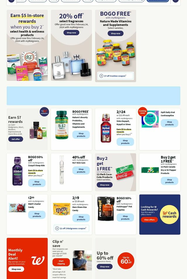 Catalogue Walgreens from 02/19/2024