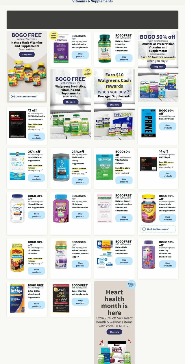 Catalogue Walgreens from 02/19/2024