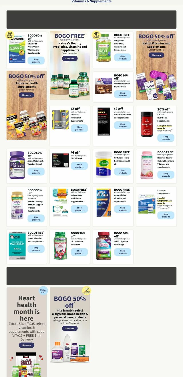 Catalogue Walgreens from 02/26/2024