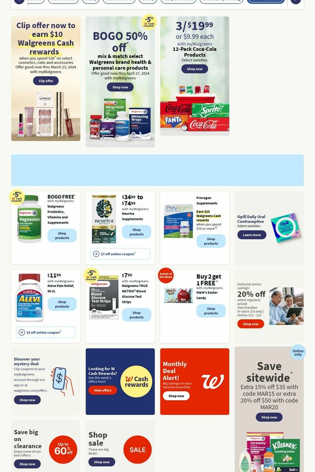 Catalogue Walgreens from 03/04/2024