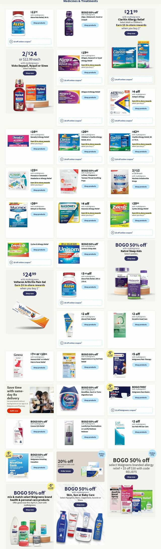 Catalogue Walgreens from 03/04/2024