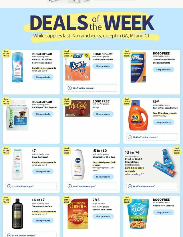 Catalogue Walgreens from 03/18/2024