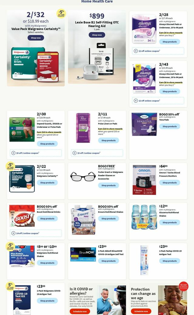 Catalogue Walgreens from 04/01/2024
