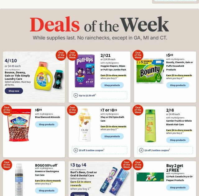 Catalogue Walgreens from 05/13/2024