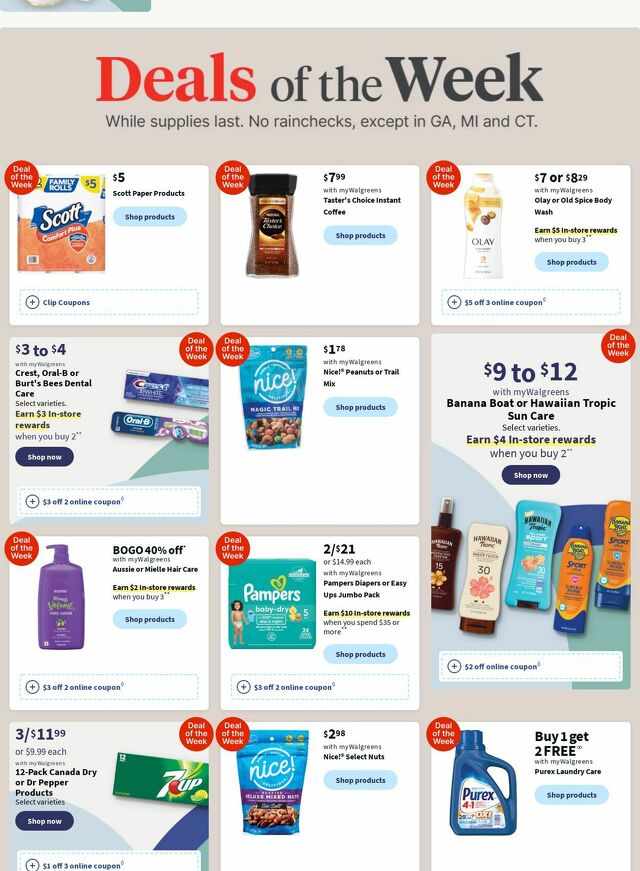 Catalogue Walgreens from 05/20/2024