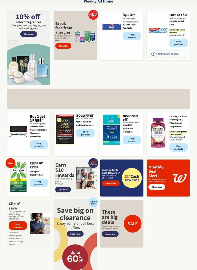 Catalogue Walgreens from 05/20/2024