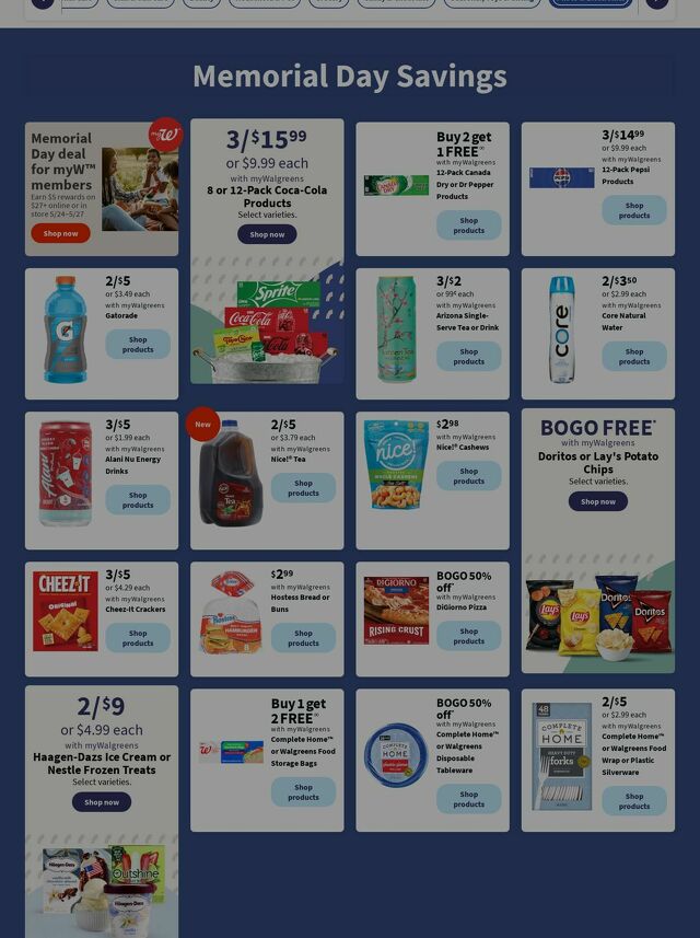 Catalogue Walgreens from 05/27/2024