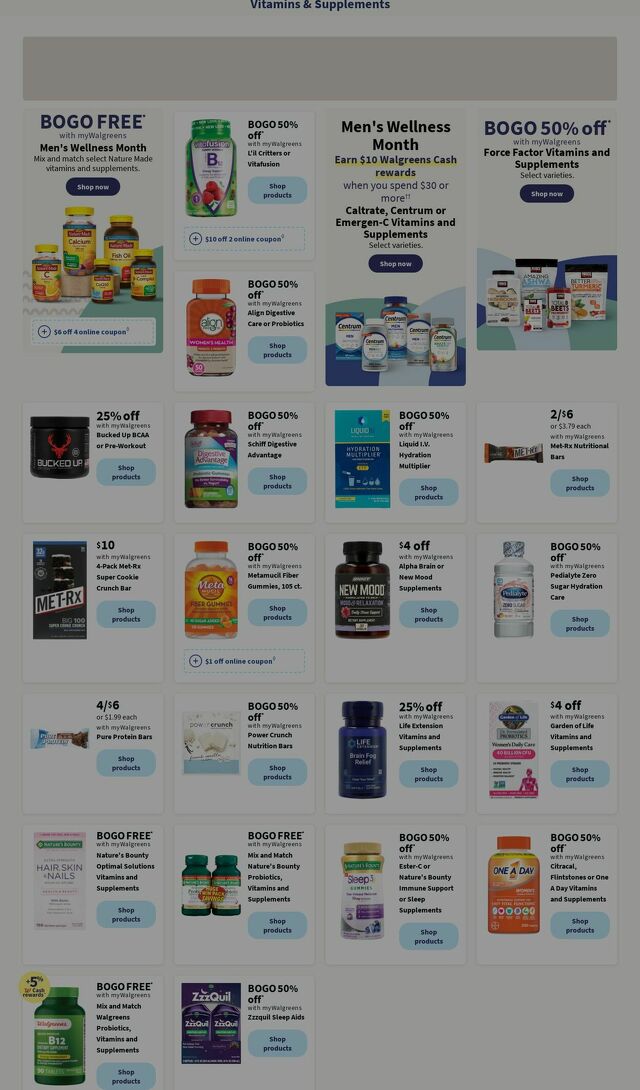 Catalogue Walgreens from 05/27/2024