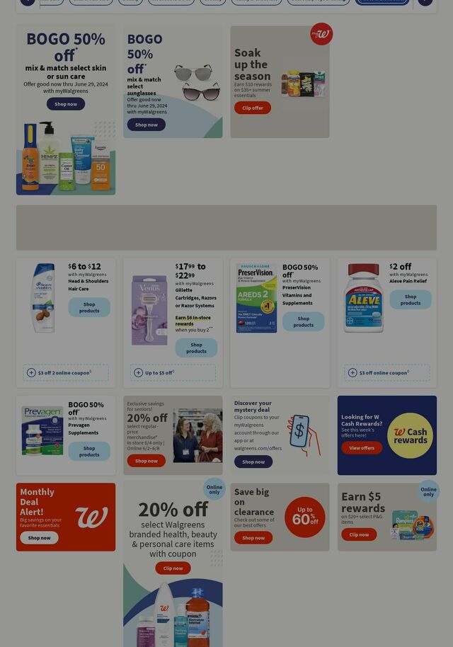 Catalogue Walgreens from 06/03/2024