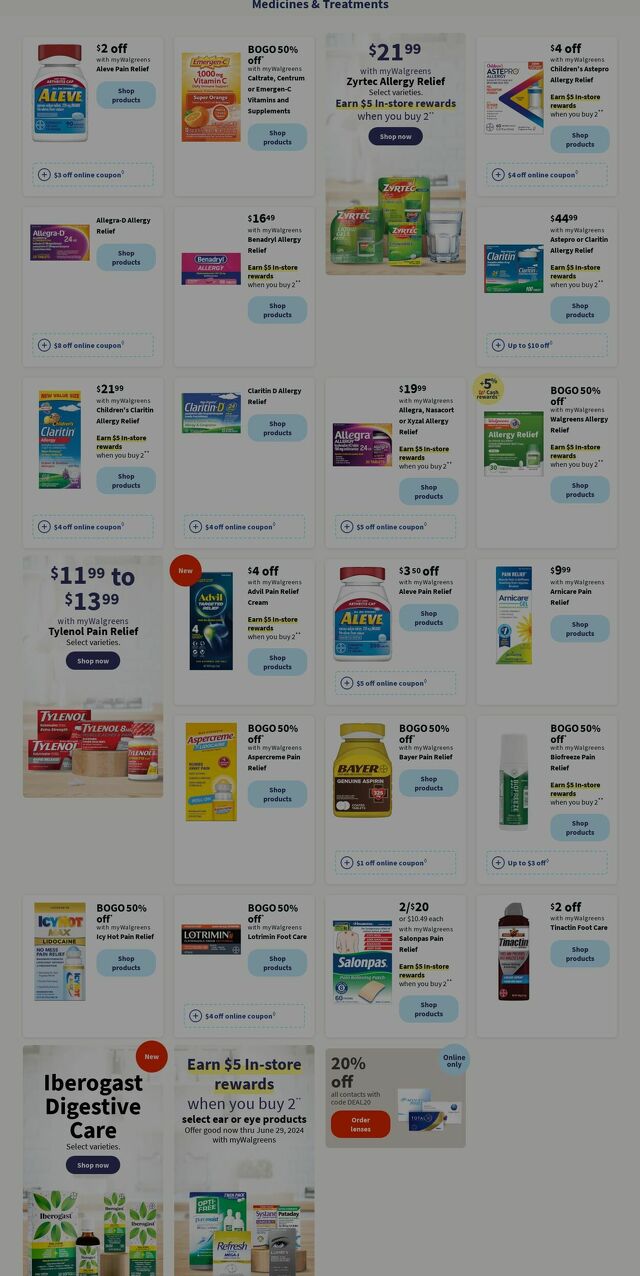 Catalogue Walgreens from 06/03/2024