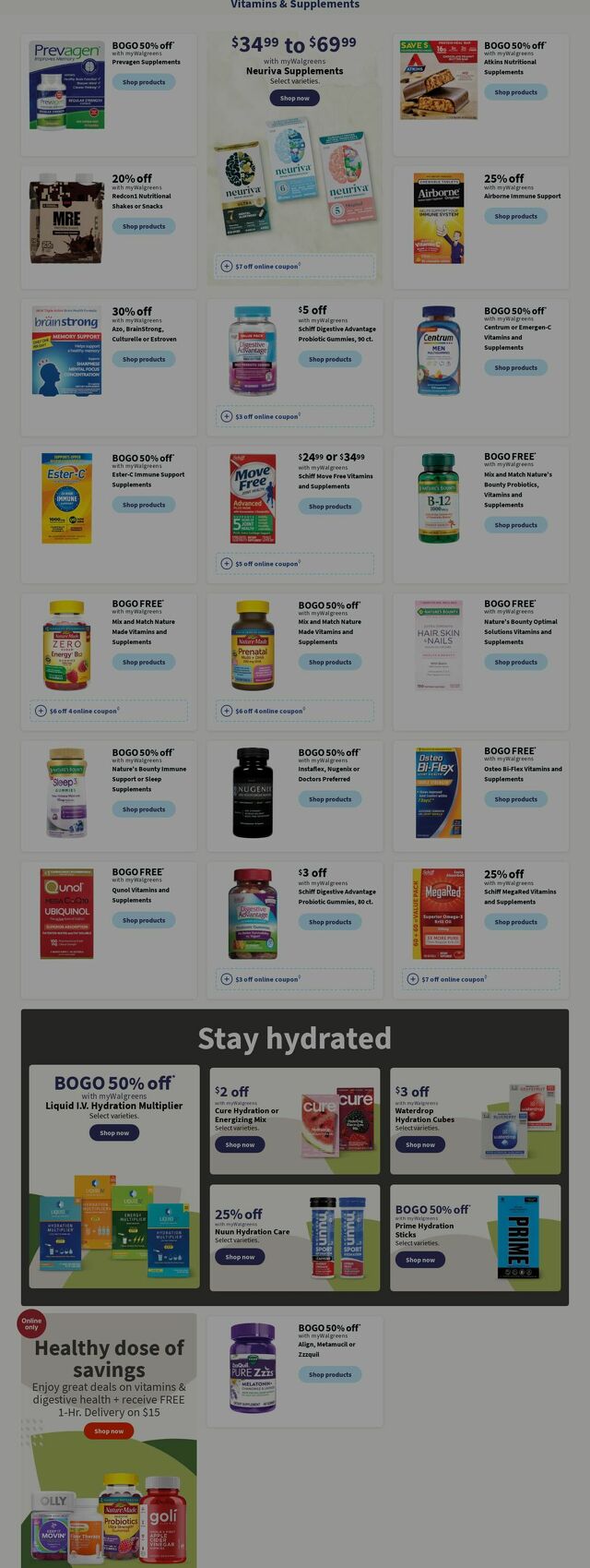 Catalogue Walgreens from 07/01/2024