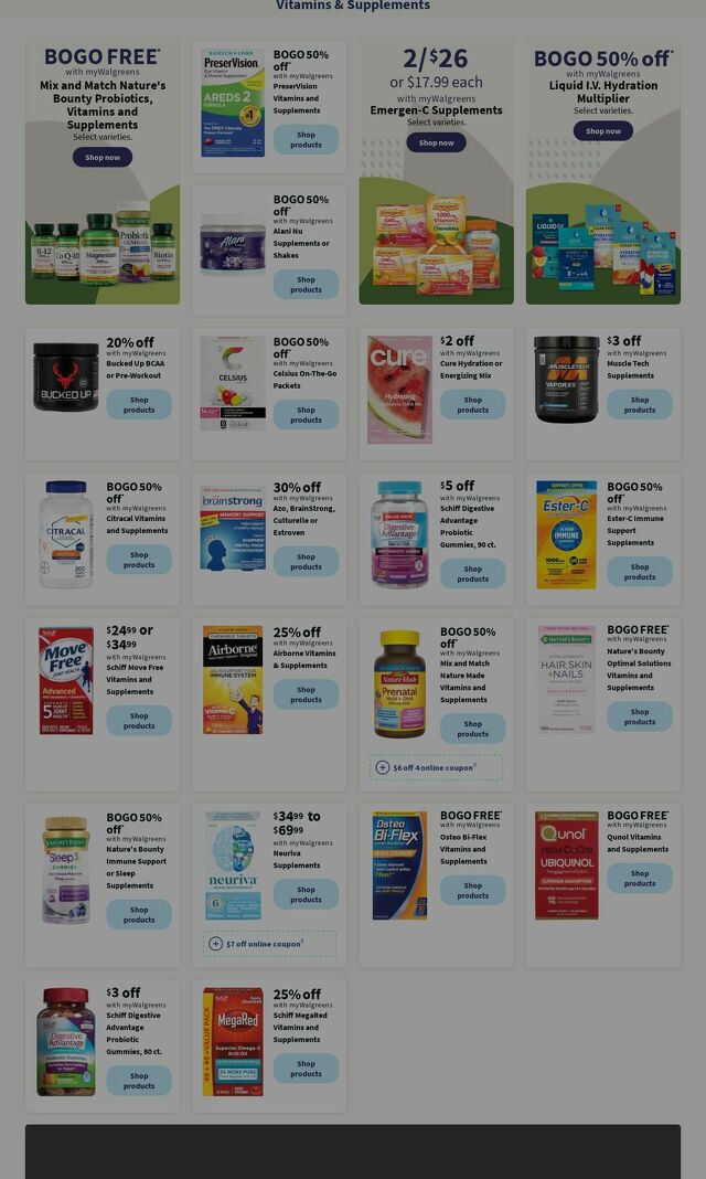 Catalogue Walgreens from 07/08/2024