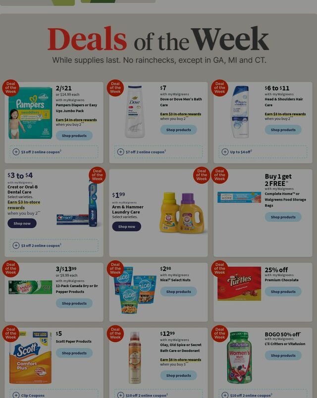 Catalogue Walgreens from 07/15/2024