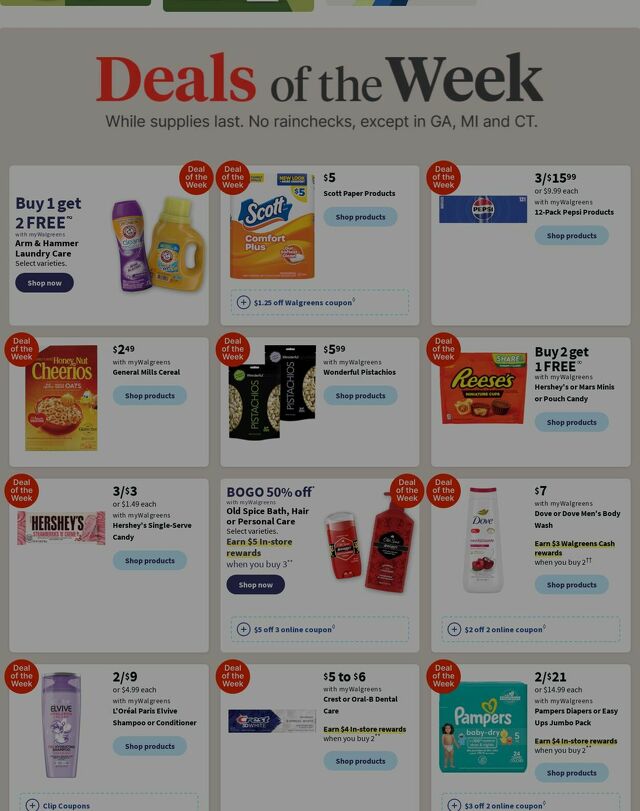 Catalogue Walgreens from 07/29/2024