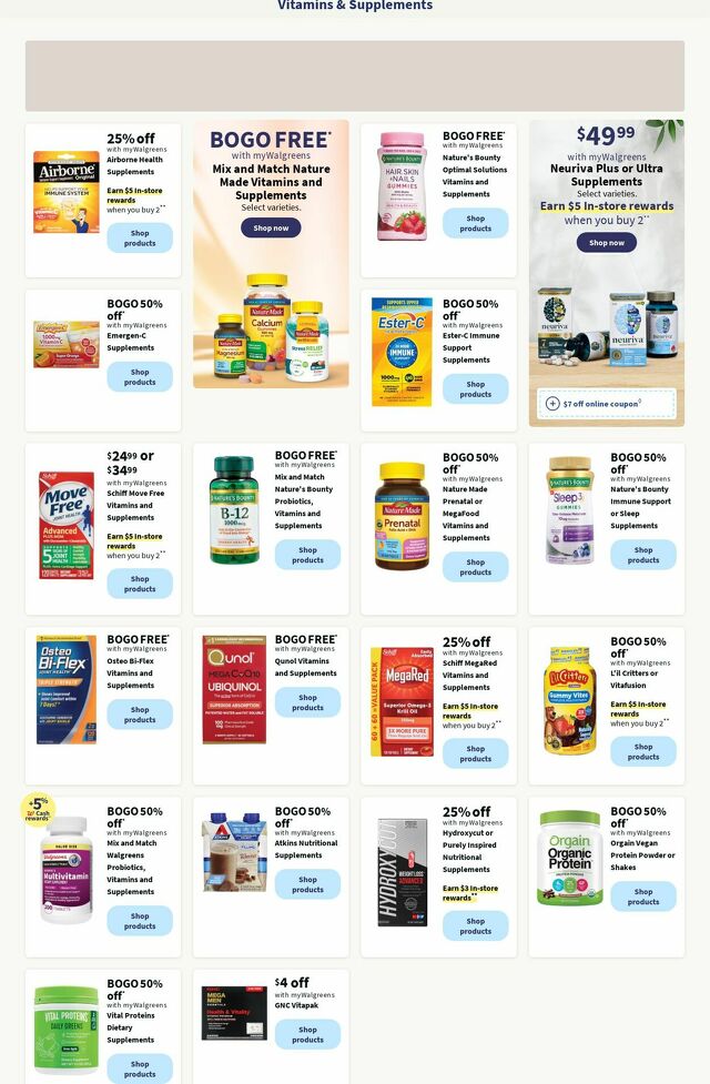 Catalogue Walgreens from 09/23/2024