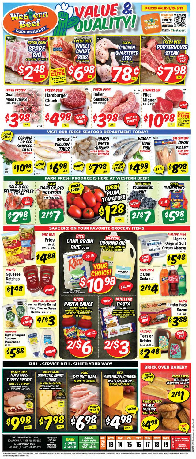 Catalogue Western Beef from 09/13/2023