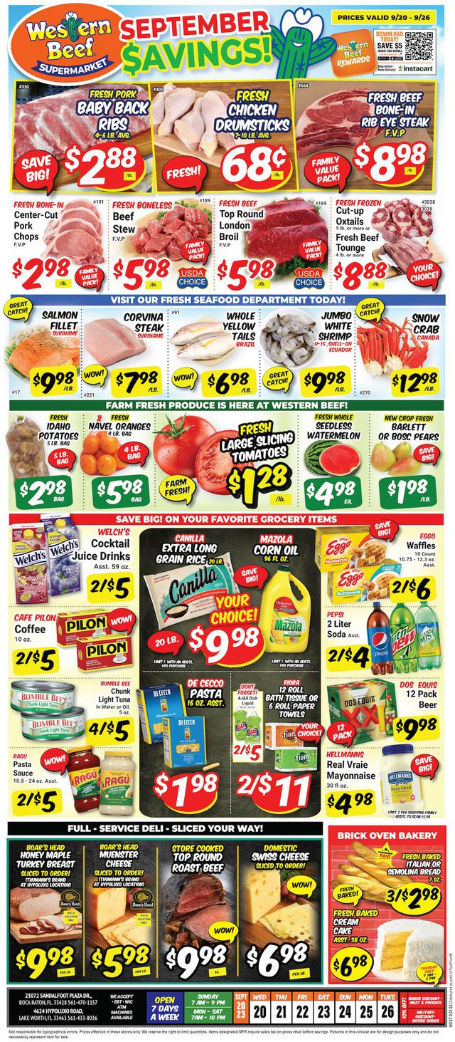 Catalogue Western Beef from 09/20/2023