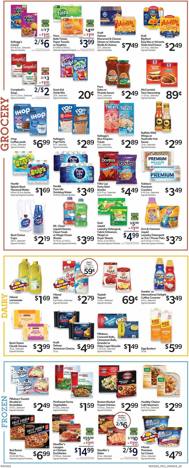 Catalogue Woods Supermarket from 09/06/2023