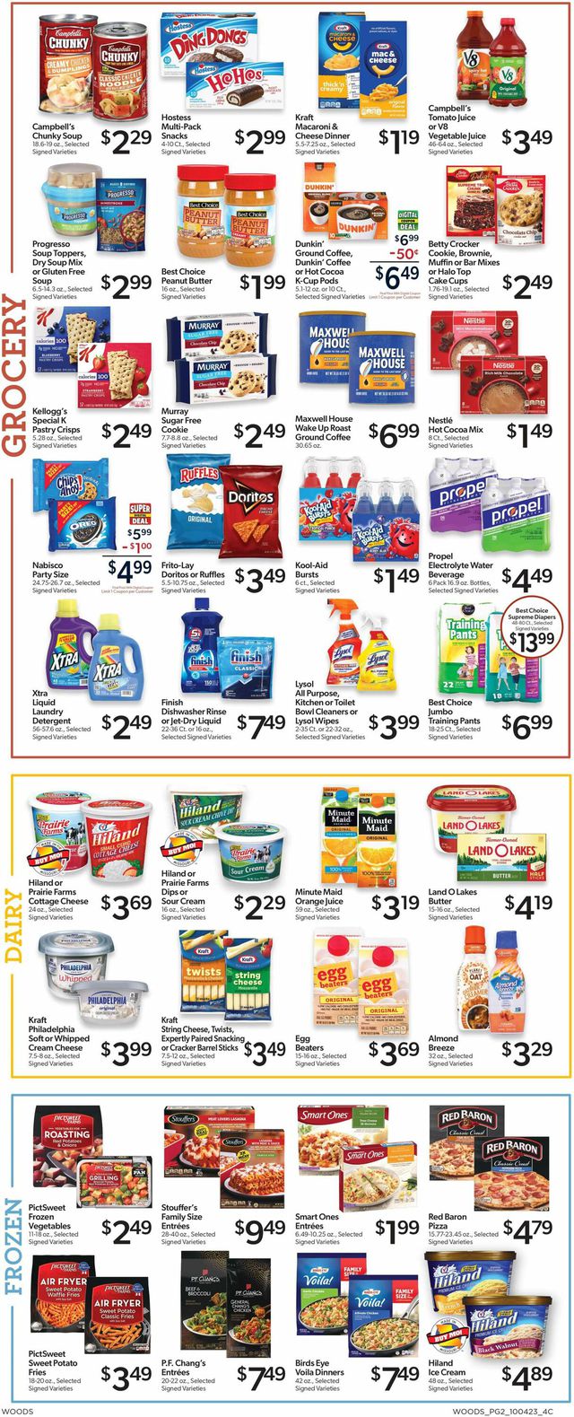 Catalogue Woods Supermarket from 10/04/2023